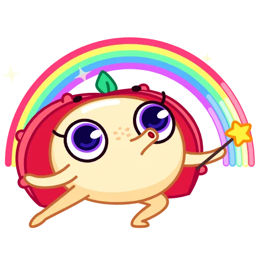 🏳‍🌈 Эмодзи «Lychee Emoji» для Telegram