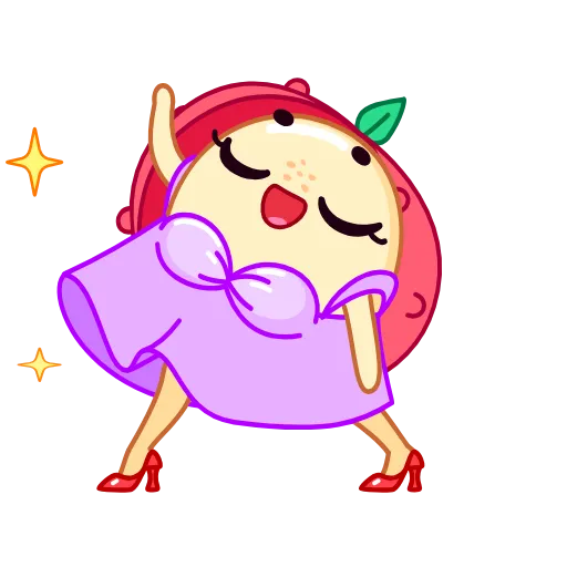 💃 Эмодзи «Lychee Emoji» для Telegram