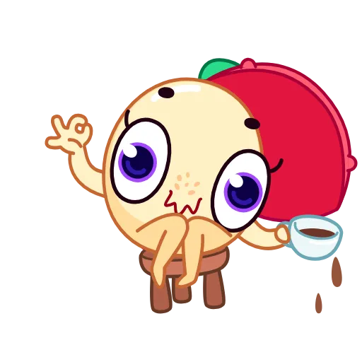 ☕ Эмодзи «Lychee Emoji» для Telegram