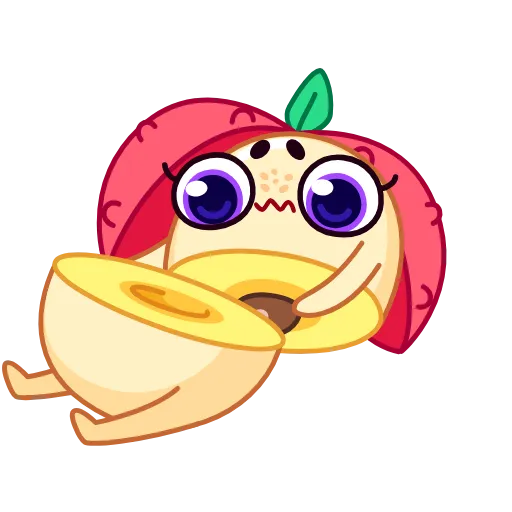 😵 Эмодзи «Lychee Emoji» для Telegram