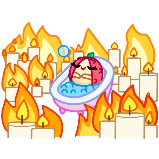 🛁 Эмодзи «Lychee Emoji» для Telegram