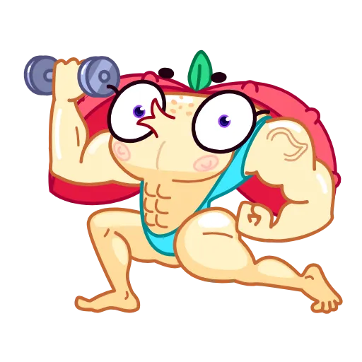 💪 Эмодзи «Lychee Emoji» для Telegram