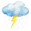 🌩️ Эмодзи «Любимая Весна» для Telegram