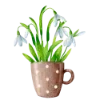 🌷 Эмодзи «Любимая Весна» для Telegram