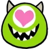 😍 Эмодзи «Monsters Inc» для Telegram