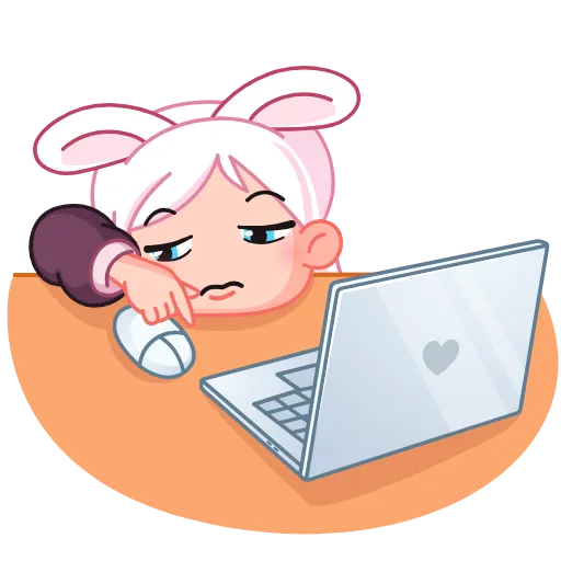 💻 Эмодзи «Michiko -» для Telegram