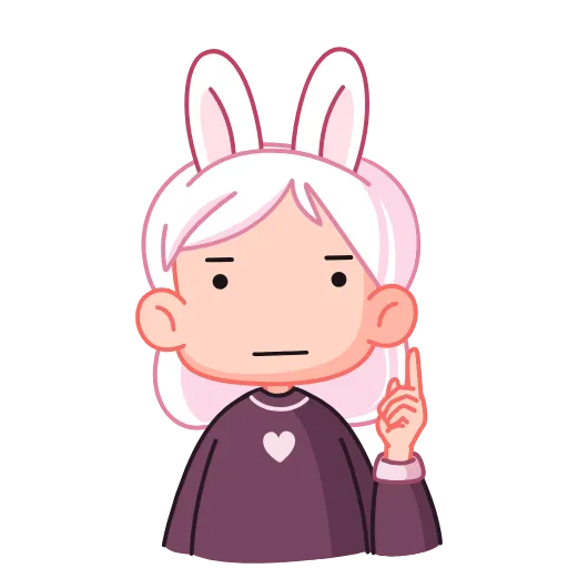 😐 Эмодзи «Michiko -» для Telegram