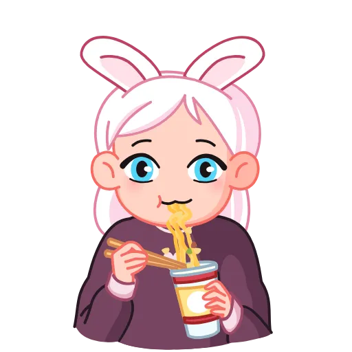 🍽 Эмодзи «Michiko -» для Telegram
