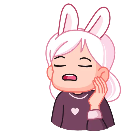 😪 Эмодзи «Michiko -» для Telegram
