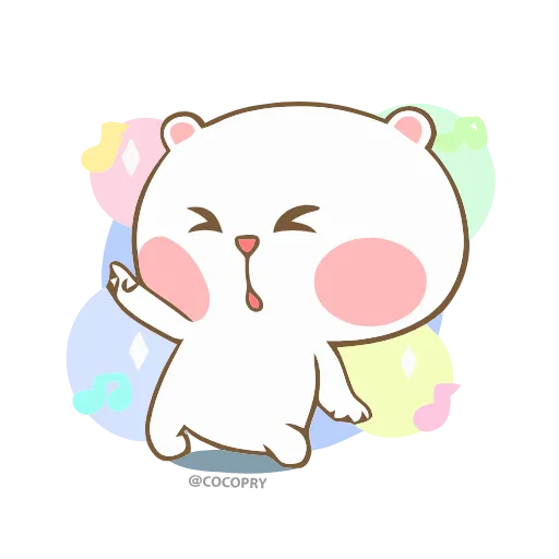 💃 Эмодзи «😘❤Marshmallow Couple» для Telegram