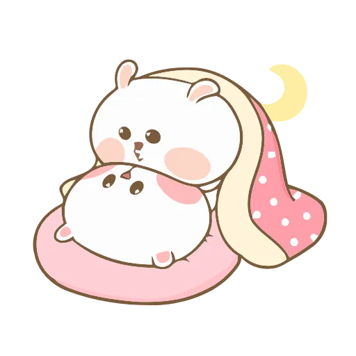 😘 Эмодзи «😘❤Marshmallow Couple» для Telegram
