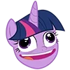😃 Эмодзи «😁My Little Pony Emoji» для Telegram