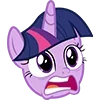 😨 Эмодзи «😁My Little Pony Emoji» для Telegram