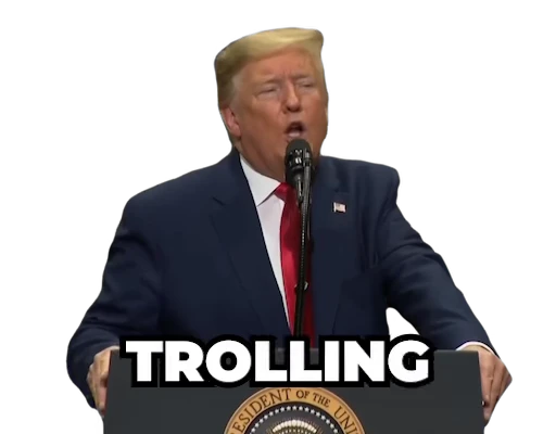 🤣 Стикер «MAGATrump Pack» для Telegram