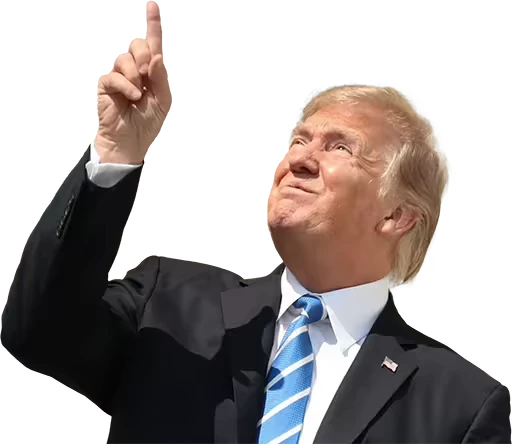 ☝️ Стикер «MAGATrump Pack» для Telegram