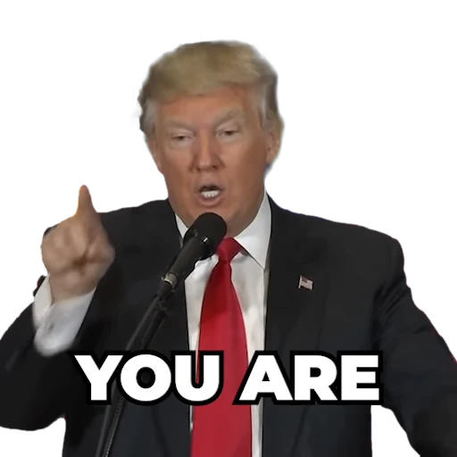 👇 Стикер «MAGATrump Pack» для Telegram