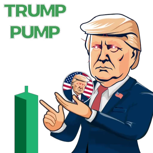 💪 Стикер «MAGATrump Pack» для Telegram