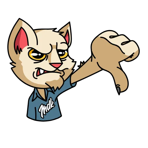 👎 Эмодзи «MDK» для Telegram
