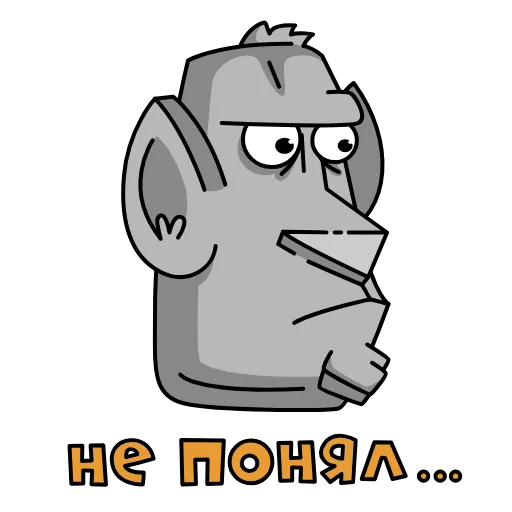 🗿 Эмодзи «MDK» для Telegram