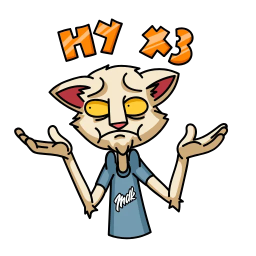 🤷‍♂️ Эмодзи «MDK» для Telegram