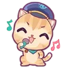 🎤 Эмодзи «Mikan Station» для Telegram