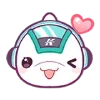 😜 Эмодзи «Mikan Station» для Telegram