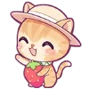 🍓 Эмодзи «Mikan Station» для Telegram