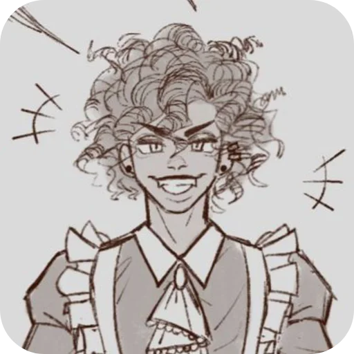 😁 Стикер «МИКА ЮДЖИН» для Telegram