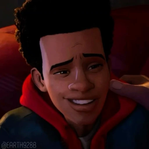😡 Стикер «MILES MORALES SPIDERMAN MARVEL» для Telegram