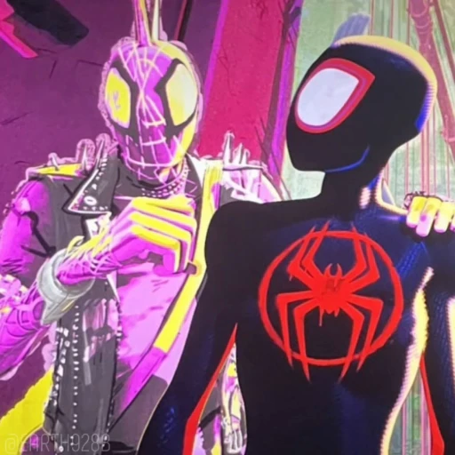 😈 Стикер «MILES MORALES SPIDERMAN MARVEL» для Telegram