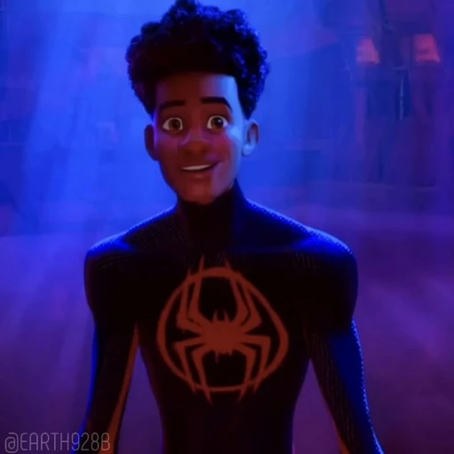 🥵 Стикер «MILES MORALES SPIDERMAN MARVEL» для Telegram