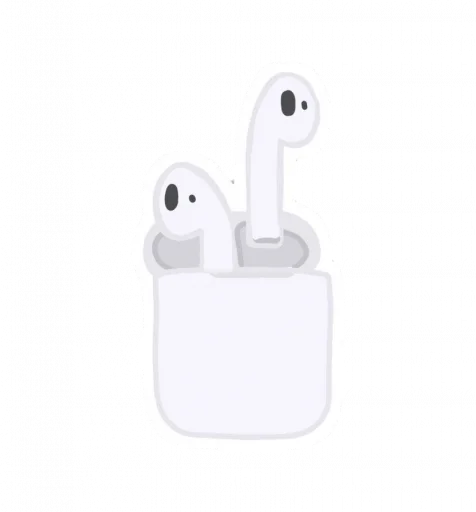 🎧 Стикер «(◕‿◕) Ⓒⓤⓣⓘⓔ» для Telegram