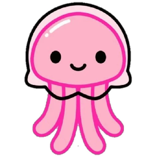 🐙 Стикер «(◕‿◕) Ⓒⓤⓣⓘⓔ» для Telegram