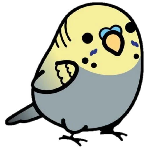 🐥 Стикер «(◕‿◕) Ⓒⓤⓣⓘⓔ» для Telegram