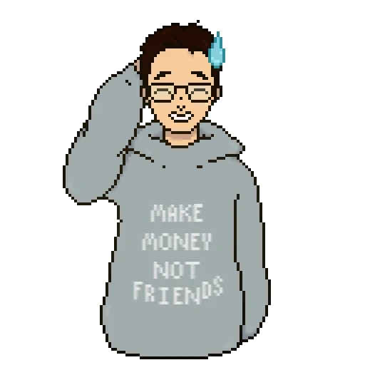 🥴 Стикер «MMNF» для Telegram
