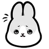 🐰 Эмодзи «Machiko Rabbit» для Telegram