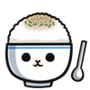 🍚 Эмодзи «Machiko Rabbit» для Telegram