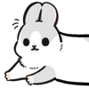 🐰 Эмодзи «Machiko Rabbit» для Telegram