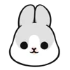 Эмодзи Machiko Rabbit для Telegram — скачать