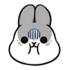 🐰 Эмодзи «Machiko Rabbit» для Telegram