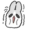 😱 Эмодзи «Machiko Rabbit» для Telegram