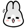 ☺️ Эмодзи «Machiko Rabbit» для Telegram