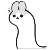 🐰 Эмодзи «Machiko Rabbit» для Telegram