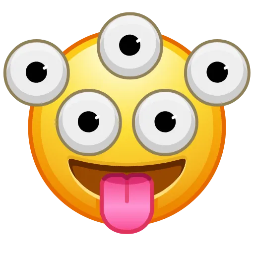 😜 Эмодзи «Crazyemoji» для Telegram