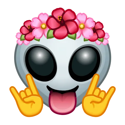 👽 Эмодзи «Crazyemoji» для Telegram