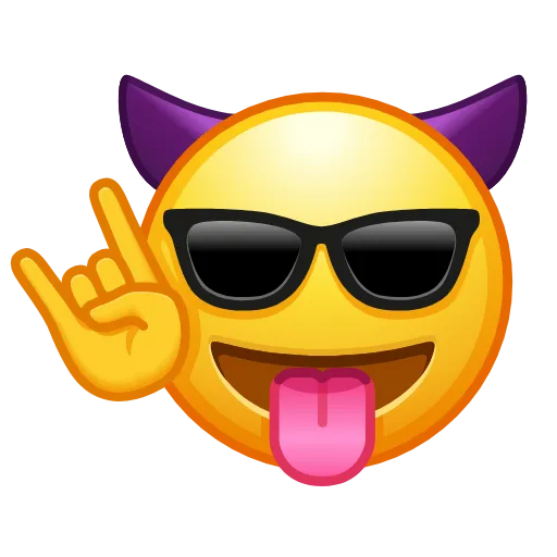 😎 Эмодзи «Crazyemoji» для Telegram