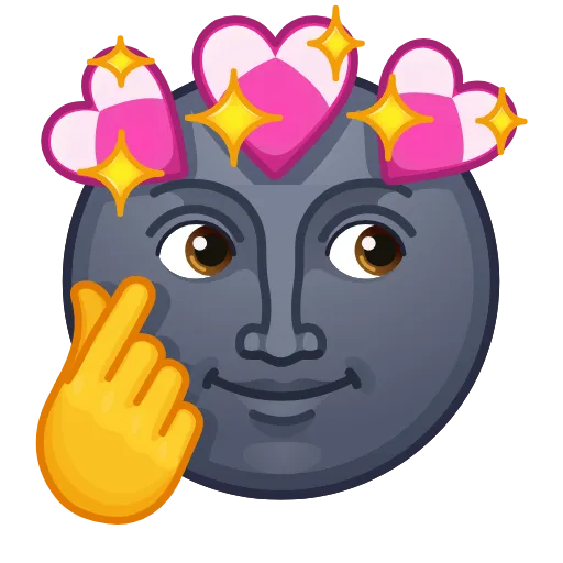 🌚 Эмодзи «Crazyemoji» для Telegram