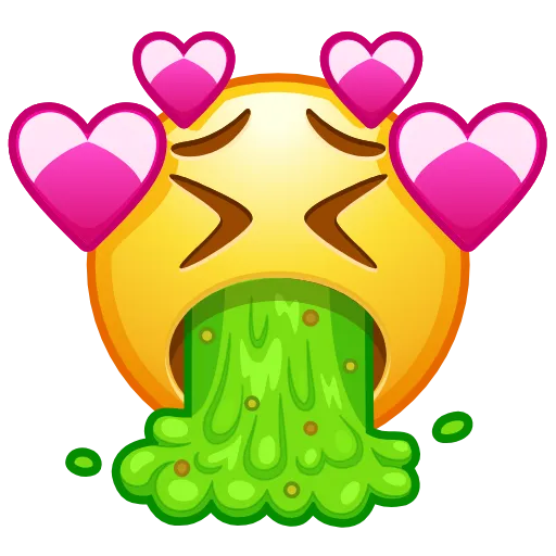 🤮 Эмодзи «Crazyemoji» для Telegram