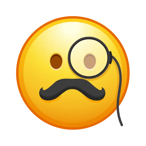 🧐 Эмодзи «Mademoji2» для Telegram