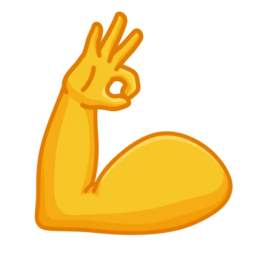💪 Стикер «Crazy Emoji 2» для Telegram